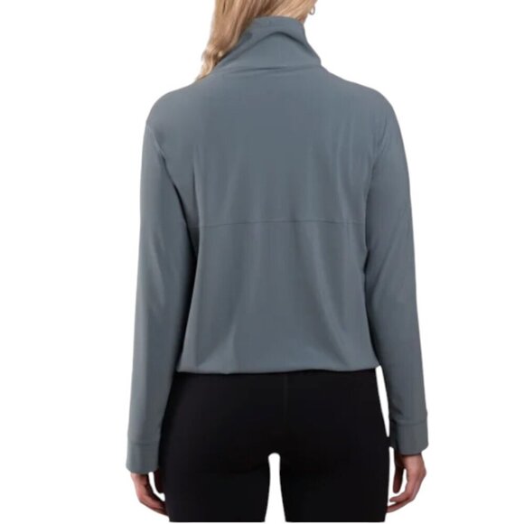 NEW Kirkland Signature Active Full Zip Jacket | Blue - Picture 5 of 8